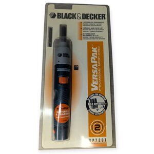 Black & Decker VPT720T VersaPak Cordless Screwdriver Interchangeable Battery Sys